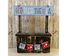 Load image into Gallery viewer, Table Top Stand With One Banner Paint Party