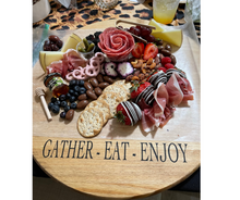 Load image into Gallery viewer, Charcuterie Class Round Board