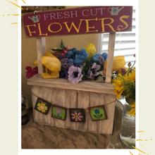 Load image into Gallery viewer, Table Top Stand With One Banner Paint Party