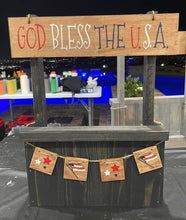 Load image into Gallery viewer, Table Top Stand ADD ON BANNERS For Paint Party