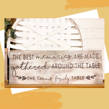 Load image into Gallery viewer, Memories Gathered around the Table
