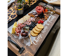 Load image into Gallery viewer, Charcuterie Class Rectangle Tray with Handles