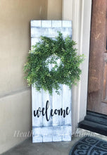 Load image into Gallery viewer, Welcome/Hello Faux Plank