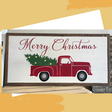 Load image into Gallery viewer, Lighted Christmas Truck