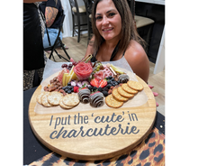 Load image into Gallery viewer, Charcuterie Round Board