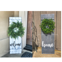 Load image into Gallery viewer, Welcome/Hello Faux Plank