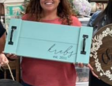 Load image into Gallery viewer, Charcuterie Class Rectangle Tray with Handles