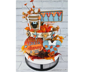 MOUSE FALL TIERED TRAY SET