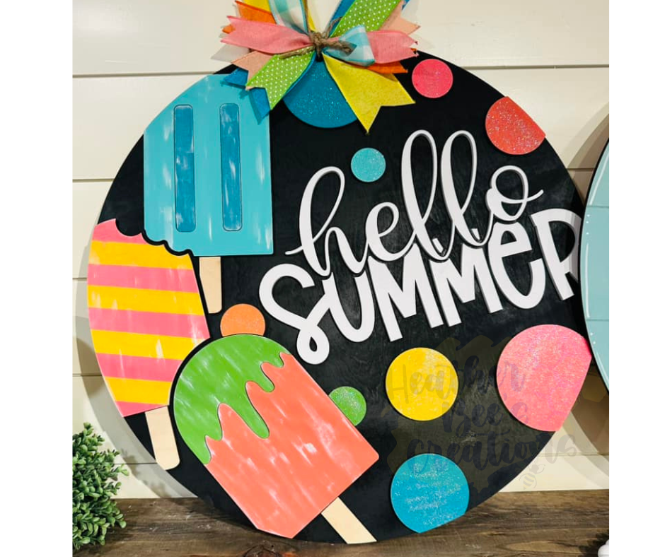 Hello Summer Popsicle DH