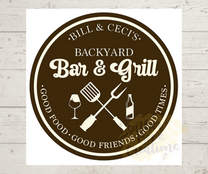 Backyard Bar & Grill Round