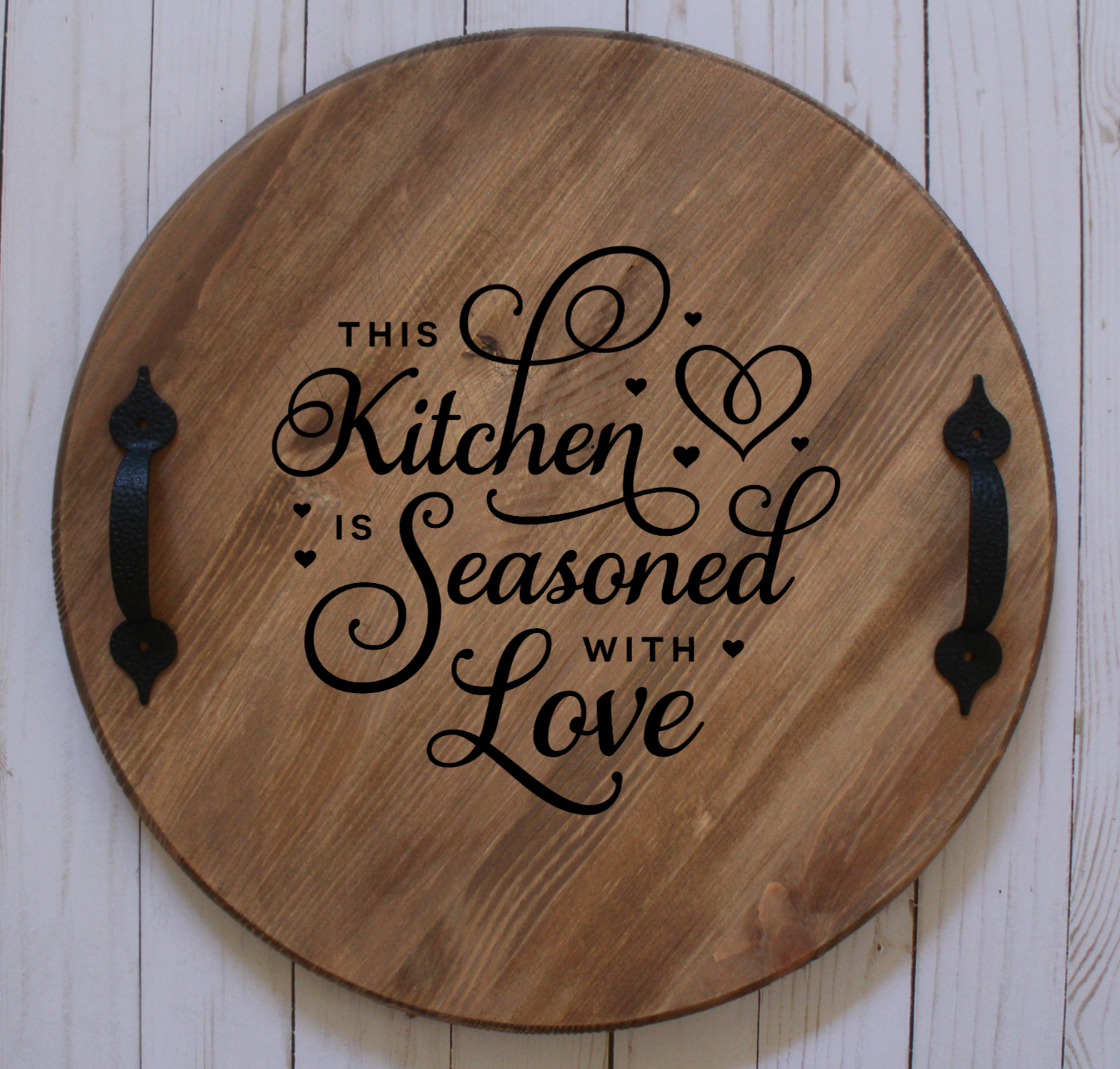 This Kitchen is Seasoned With Love, Personalized Oven Mitt